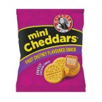Bakers MINI Cheddars 33G Fruit Chutney