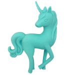 Pony Unicorn Eraser - Cyan