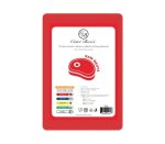 Cater Basix Nylon Cutting Board Red 400X250X100MM