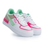 FILA Riley Kids Sneaker - White pink mint - 13