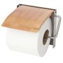 Deluxe Bamboo Toilet Paper Holder