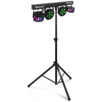 Beamz SB02 LED Showbar With Derby And Par 8 4W Battery Rgbw - A1 Sound
