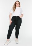 Plus Skinny Denim Jeans - Black