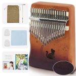 17 Key Kalimba Thumb Piano - Personalized With Your Name & Sweet Words Engravable Finger Piano Perfect Musical For Birthdays & H