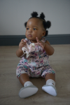 Snug On Moccasins Grey Penguin 6-12 Months