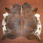 A Grade Cow Hide 359 Tricolour L - Large Tricolour Panelled