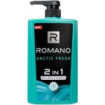 Romano Artic Fresh 2IN1 Body Wash & Shampoo 650ML