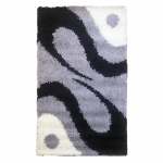 Abstract-design 80X150 Black&grey Carpet