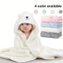 1PC Kids' Cartoon Bath Towel Perfect For All Seasons Suitable For Christmas And Thanksgiving Gifts Beach Bathroom And Travel Essential