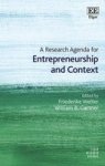 A Research Agenda For Entrepreneurship And Context Hardcover