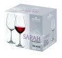 Bohemia Crystal Sarah Titanium Red Wine Glasses - 520ML - Pack Of 6