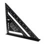 Tool Diy Aluminums Alloy Square Protractor Triangular Ruler 25.5CM
