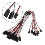 5PCS/LOT Rc Servo Y Extension Cord Cable Lead Wire For Jr Futaba Rc Servo R