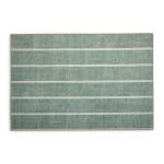 Sage Green Stripe Bathmat 60X90CM