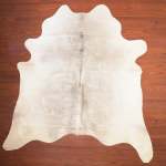 A Grade Cow Hide 476 Grey XL - Extra Large Grey Solid
