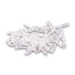 Hair Perm Rods Rubber Band Replacement 48 Pack