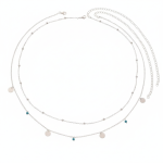 2PIECE Women's Bohemian Waist Chains Adjustable Summer Vacation Style