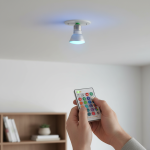 Smart Rgb LED Color-changing Bulb With Remote