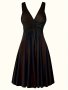Plus Size Twist Front Tank Dress Casual V Neck Sleeveless Ruched Dress Women's Plus Size Clothing