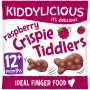 Kiddylicious Crispie Tiddlers Rasperry 12G - 12 Months+