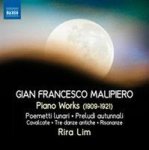 Gian Francesco Malipiero: Piano Works Cd