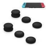 Left + Right Gamepad Rocker Cap Button Cover For Switch Black