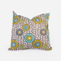 Scatter Cushion - Okra Aqua