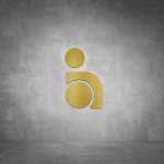 Wheelchair Sign D02 - Brushed Brass