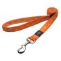 Rogz Pet Products Rogz Alpinist Extra Large 25MM Everest Fixed Dog Lead - Orange Rogz