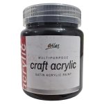 Multipurpose Craft Acrylic 250ML Black