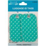 Clicks On The Go 2 Piece Luggage Id Tag