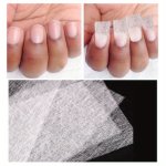 10PCS Silk Fiberglass For Nail Extension Form Silks Uv Gel Building Fiber French Acrylic Manicure Accessories
