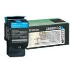 Lexmark C54X X54X Cyan High Yield Return Programme Toner Cartridge 2K