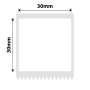 NB594 - - M2 / M3 - 30X30MM - 225 White Pet Labels