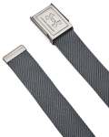 Men's Ua Webbing Belt - Pitch Gray Osfm