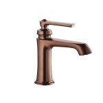 Athena Bronze Pillar Basin Mixer