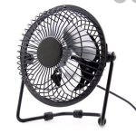 MINI Desktop USB Fan – Black