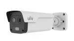 Lighthunter 4MP Dual-lens Thermal & Optical Bullet Camera With Fire & Smoke Detection