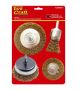 - Wire Brush Set 4PIECE With Shaft End/cup/circ - 3 Pack