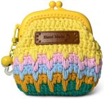 Geiomoo Crochet Case For Air Pods Pro 4 Air Pods Pro 2 Galaxy Buds 3 Pro Beats Solo Buds Tozo T6 Handmade Woven Knitted