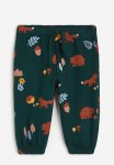 Cotton Joggers - Green Multi