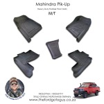 Mahindra Pickup Heavy Duty Rubber Moulded Floor Mats For