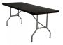 1.8M Folding Table -black