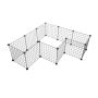 12 Pack Foldable Pet Playpen With Gate Iron Fence Dog House 47CM
