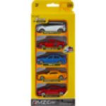 Multicoloured Die Cast Junior Car Collection 5 Piece