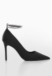 Rona Ankle Strap Court - Black