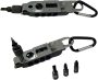 Lifespace Multi Tool Screwdriver Hex Bit Carrier With Carabiner Keychain