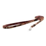 Rogz Fancy Dress Classic Lead - Jellybean Small Mocha Bone