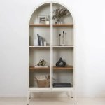 Arched Cabinet Ivory