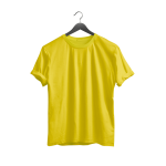 Medium Yellow Polyester T-Shirt - Sublimation Express